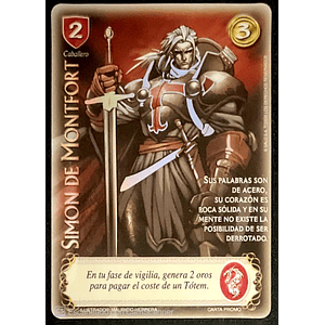 SIMON DE MONTFORT - CARTA PROMO
