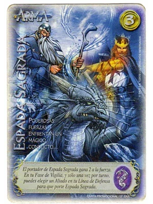 ESPADA SAGRADA - CARTA PROMO 