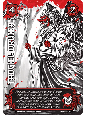 TADG EL DRUIDA - SHOGUN PARTE 4 - LUNA CARMESI