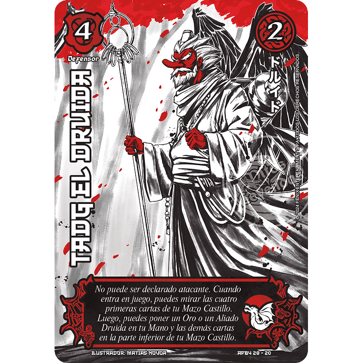 TADG EL DRUIDA - SHOGUN PARTE 4 - LUNA CARMESI 1