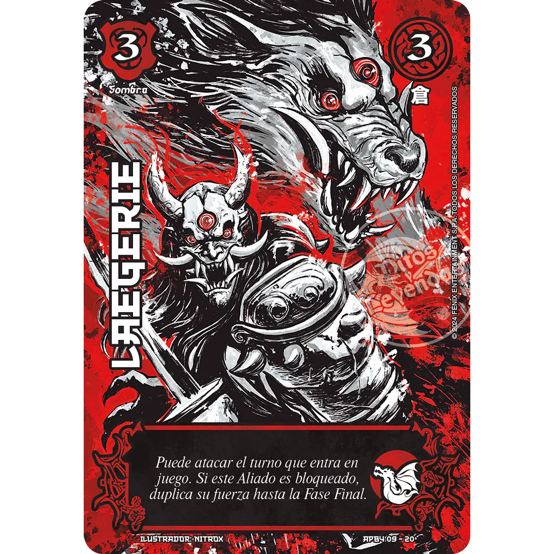 LAEGERIE - SHOGUN PARTE 4 - LUNA CARMESI 1