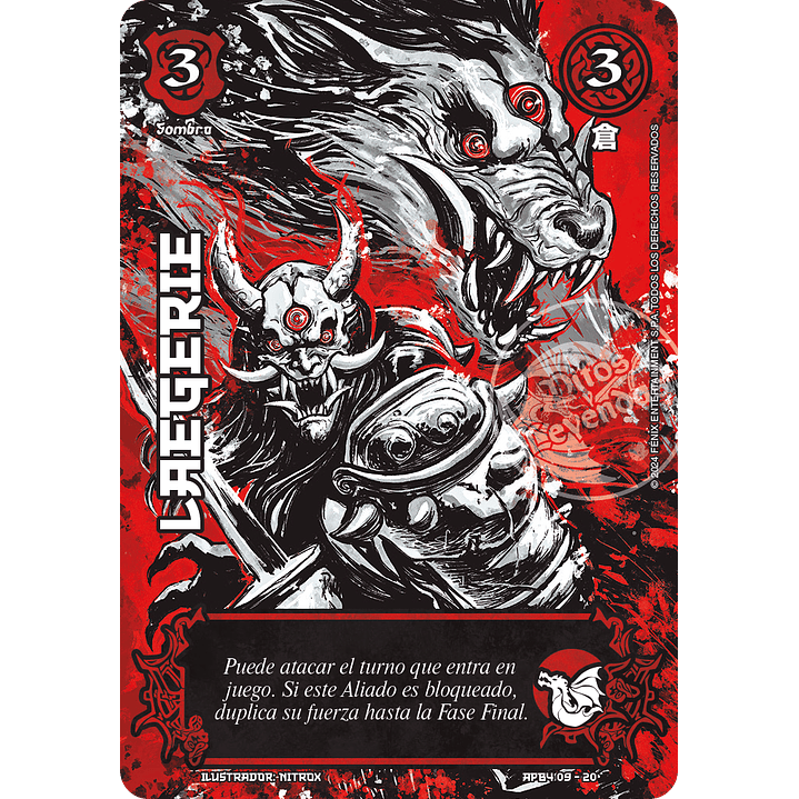 LAEGERIE - SHOGUN PARTE 4 - LUNA CARMESI 1