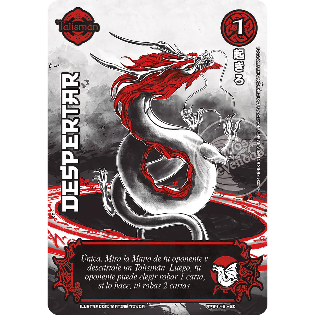DESPERTAR  - SHOGUN PARTE 4 - CARTA PROMO 1
