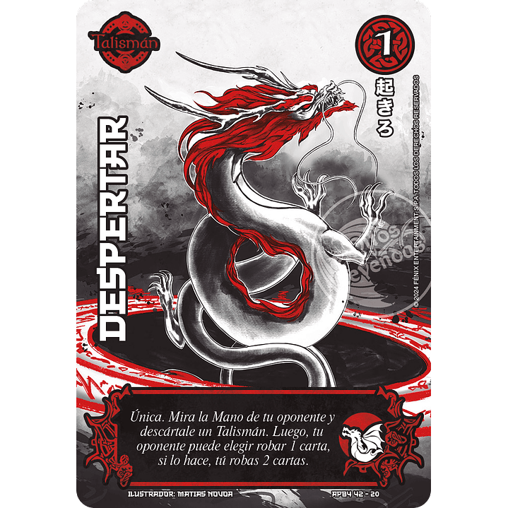 DESPERTAR  - SHOGUN PARTE 4 - CARTA PROMO 1