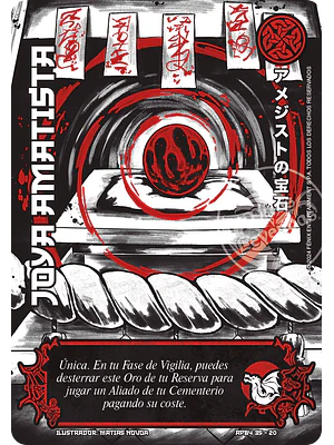 JOYA AMATISTA - SHOGUN PARTE 4 - CARTA PROMO
