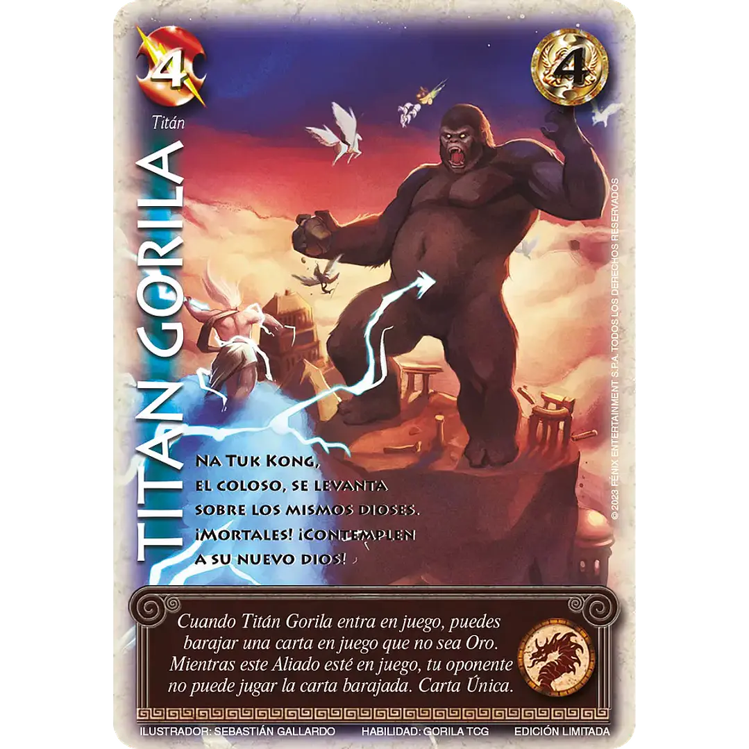 TITÁN GORILA (EDICIÓN LIMITADA) 1