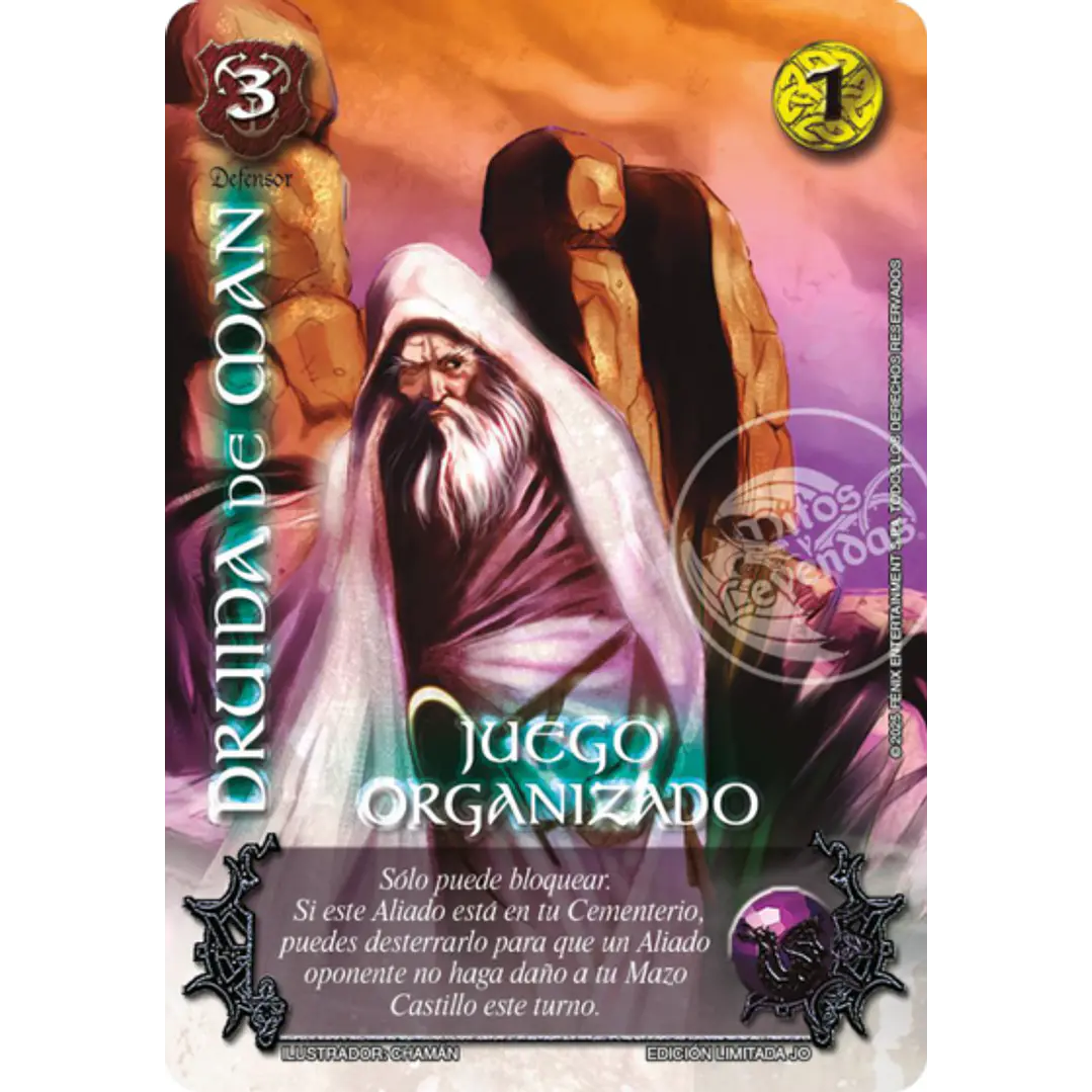 DRUIDA DE MAN - JO  1