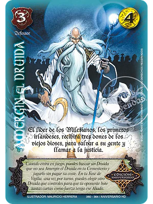 AMERGIN EL DRUIDA - EDICION ANIVERSARIO 