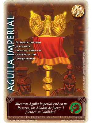 ÁGUILA IMPERIAL (HELÉNICA ANIV - VC FOIL)