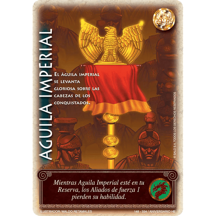 ÁGUILA IMPERIAL (HELÉNICA ANIV - VC FOIL) 1