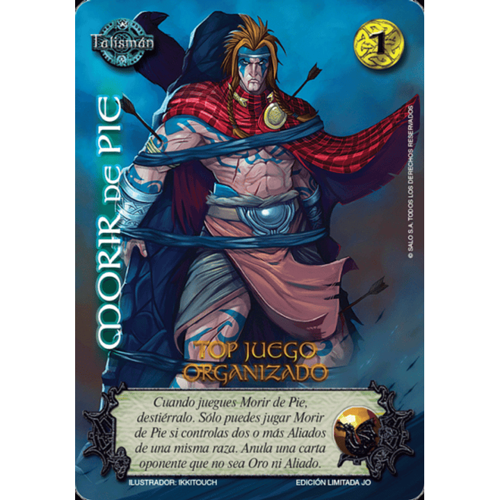 MORIR DE PIE - JO  1