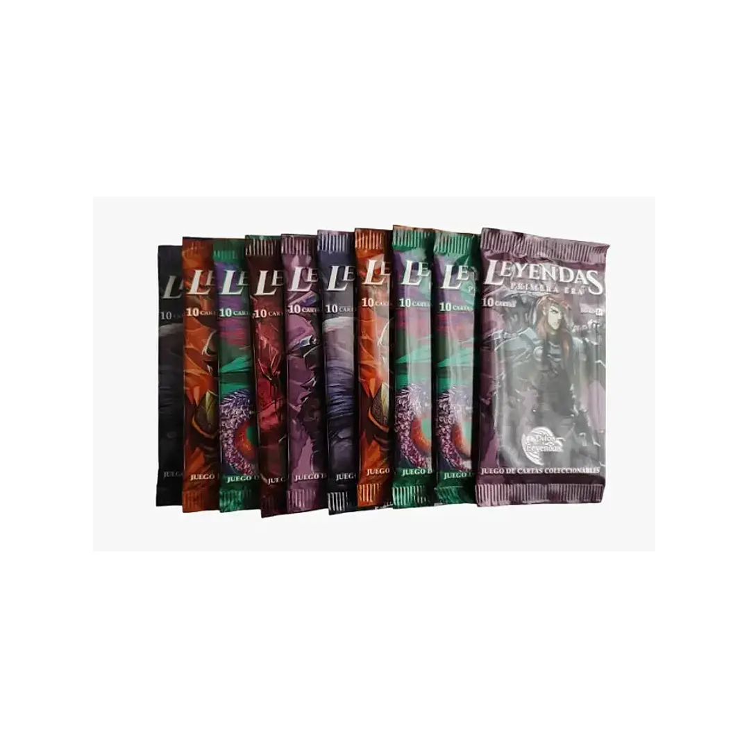 PACK 10 SOBRES LEYENDAS PE 4.0 MITOS Y LEYENDAS  1