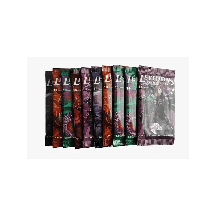 PACK 10 SOBRES LEYENDAS PE 4.0 MITOS Y LEYENDAS  1