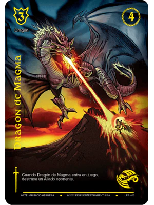 DRAGON DE MAGMA - LEGENDARIO