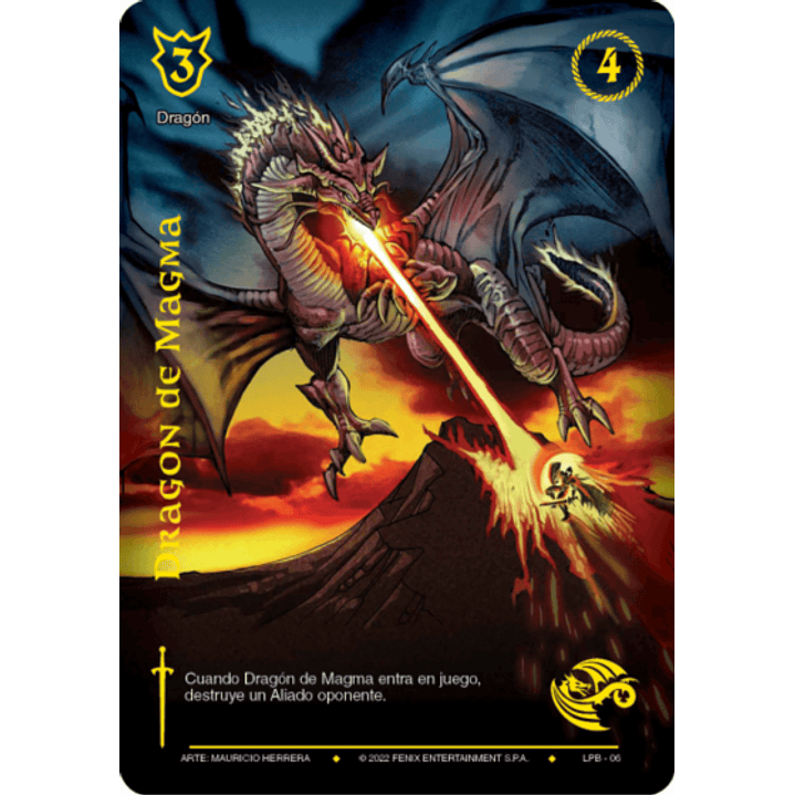 DRAGON DE MAGMA - LEGENDARIO 1