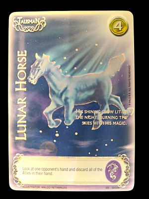 CABALLO LUNAR - LUNAR HORSE - INGLES
