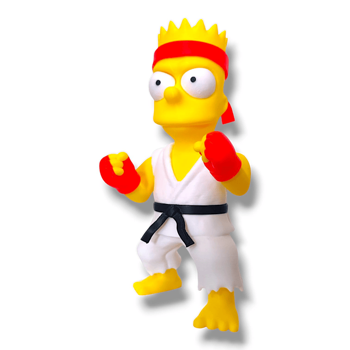 FIGURA BART KARATEKA 3D  1