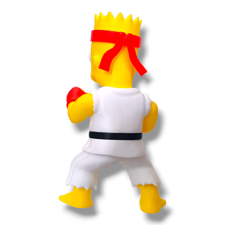 FIGURA BART KARATEKA 3D  4