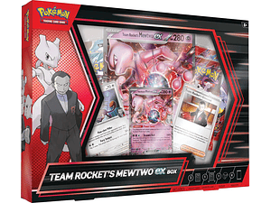 MEWTWO EX BOX POKEMON TCG: TEAM ROCKET’S