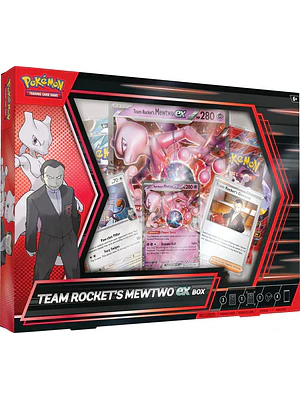 MEWTWO EX BOX POKEMON TCG: TEAM ROCKET’S