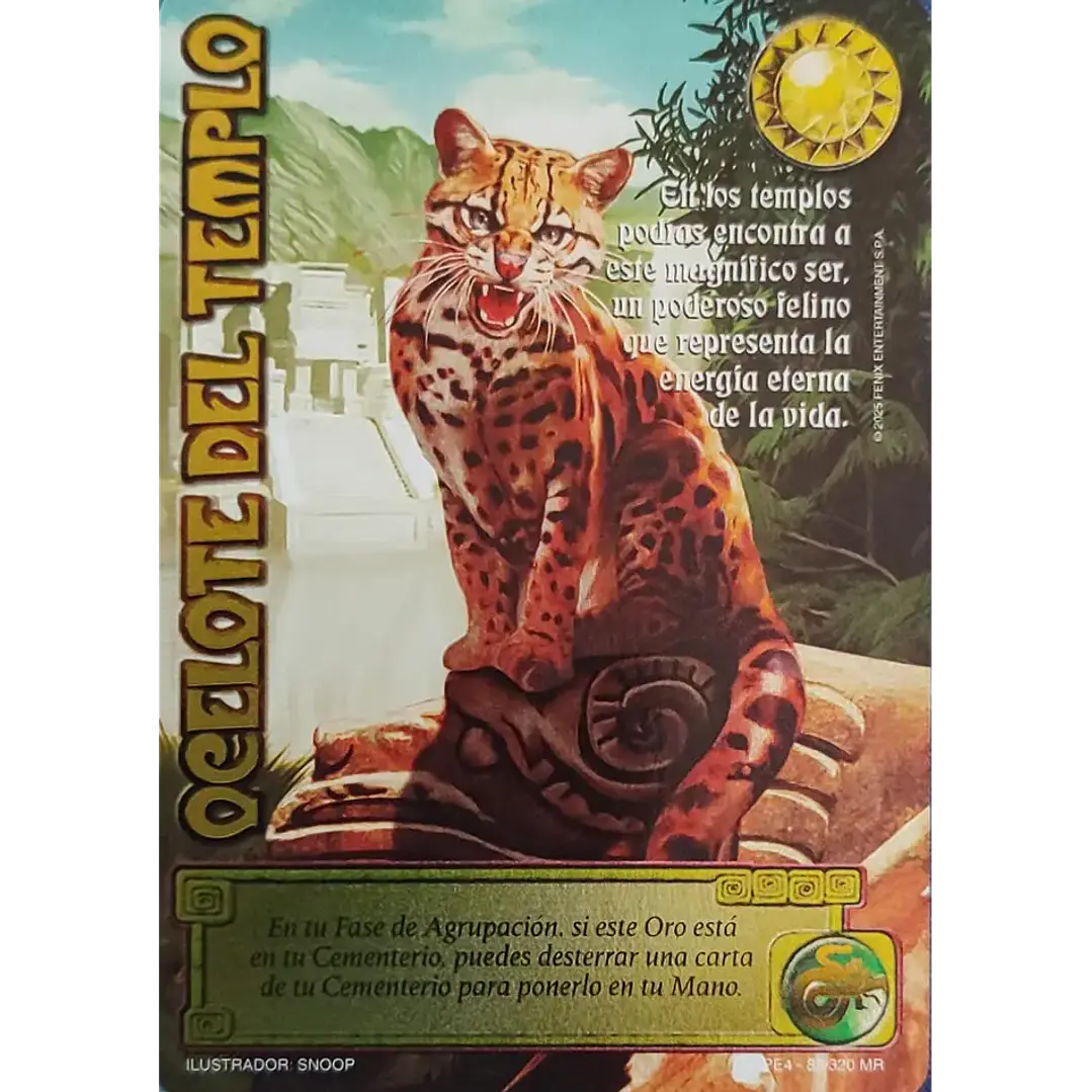 OCELOTE DEL TEMPLO (LPE4 - MR) 1
