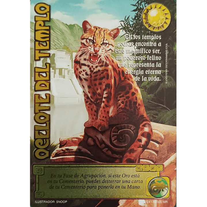 OCELOTE DEL TEMPLO (LPE4 - MR) 1