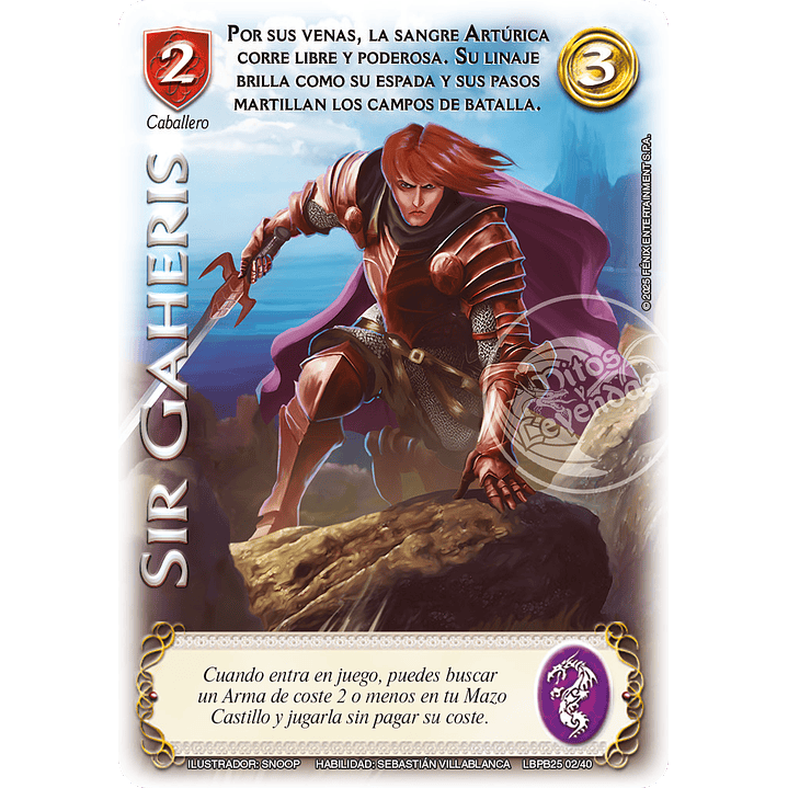 SIR GAHERIS - ARTE ALTERNATIVO - LOOTBOX PB 2025 1