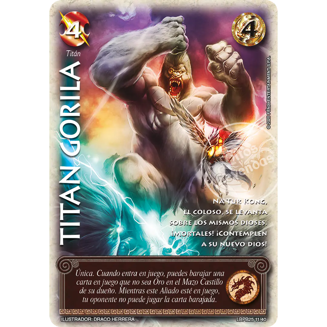 TITAN GORILA - ARTE ALTERNATIVO - LOOTBOX PB 2025 1