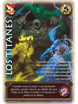 LOS TITANES - ARTE ALTERNATIVO - LOOTBOX PB 2025