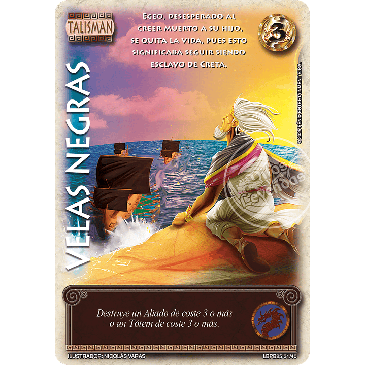 VELAS NEGRAS  - ARTE ALTERNATIVO - LOOTBOX PB 2025 1