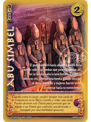 ABU SIMBEL - ARTE ALTERNATIVO - LOOTBOX PB 2025