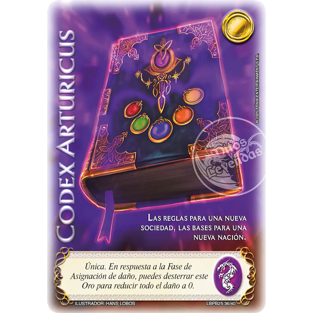 CODEX ARTURICOS - ARTE ALTERNATIVO - LOOTBOX PB 2025 1