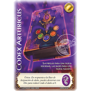 CODEX ARTURICOS - ARTE ALTERNATIVO - LOOTBOX PB 2025