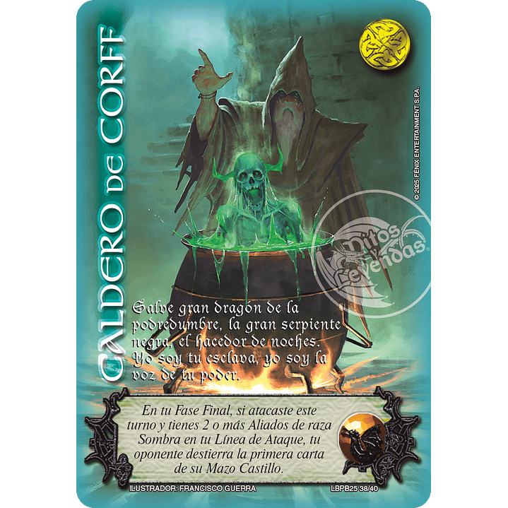 CALDERO DE CORFF - ARTE ALTERNATIVO - LOOTBOX PB 2025 1