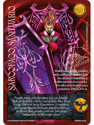 SARCOFAGO SANTUARIO - ARTE ALTERNATIVO - LOOTBOX PB 2025