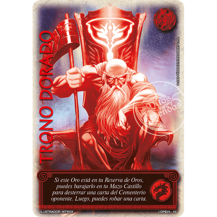 TRONO DORADO - LEGENDARIA - LOOTBOX PB 2025 1