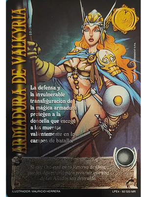 ARMADURA DE VALKYRIA (LPE4 - MR)