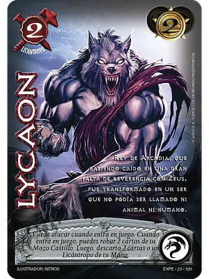 LYCAON (EXT22 - MUNDO GÓTICO)