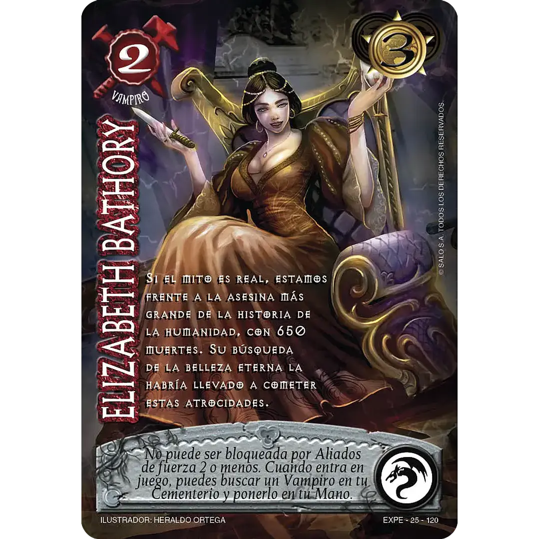 ELIZABETH BATHORY (EXT22 - MUNDO GÓTICO) 1
