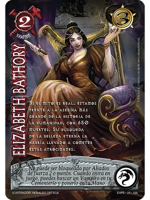 ELIZABETH BATHORY (EXT22 - MUNDO GÓTICO)