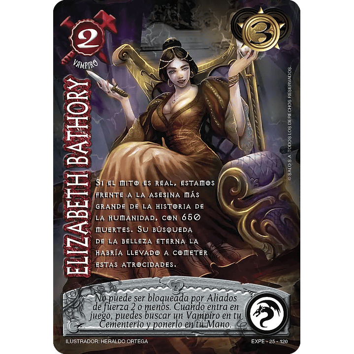 ELIZABETH BATHORY (EXT22 - MUNDO GÓTICO) 1