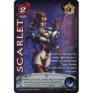 SCARLET (EXT22 - MUNDO GÓTICO)