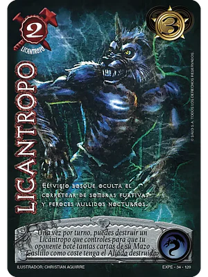 LICANTROPO (EXT22 - MUNDO GÓTICO)