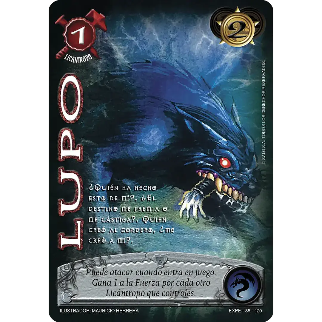 LUPO (EXT22 - MUNDO GÓTICO) 1