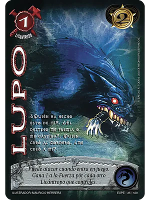 LUPO (EXT22 - MUNDO GÓTICO)