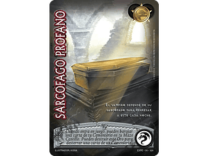 SARCÓFAGO PROFANO (EXT22 - MUNDO GÓTICO)