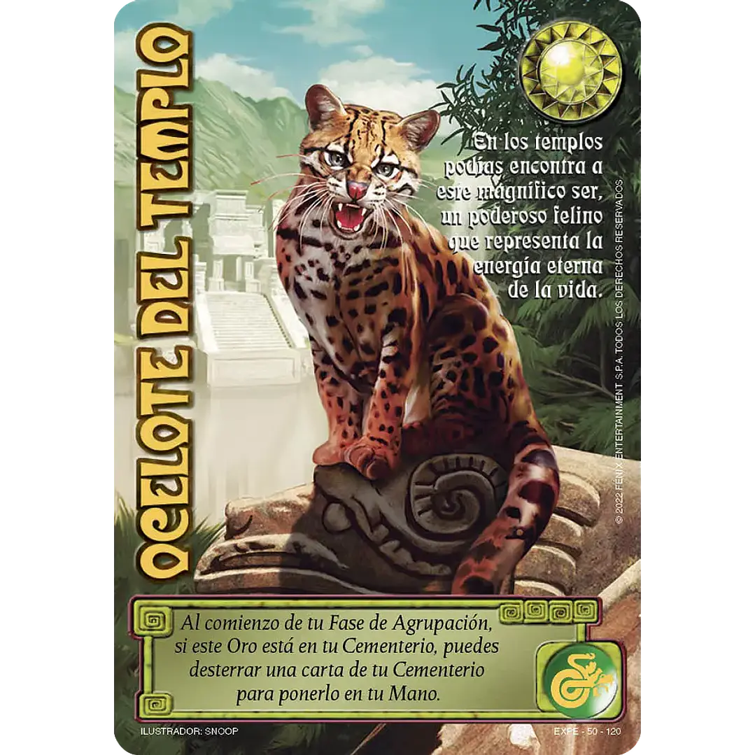 OCELOTE DEL TEMPLO (EXT22 - IRA DEL NAHUAL) 1