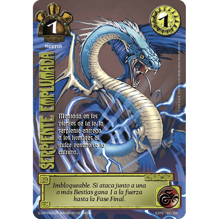 SERPIENTE EMPLUMADA (EXT22 - IRA DEL NAHUAL) 1