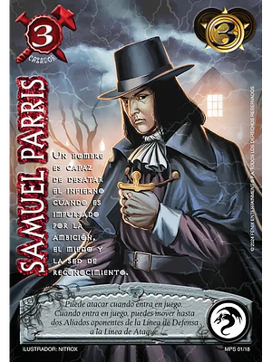 SAMUEL PARRIS (MP1)