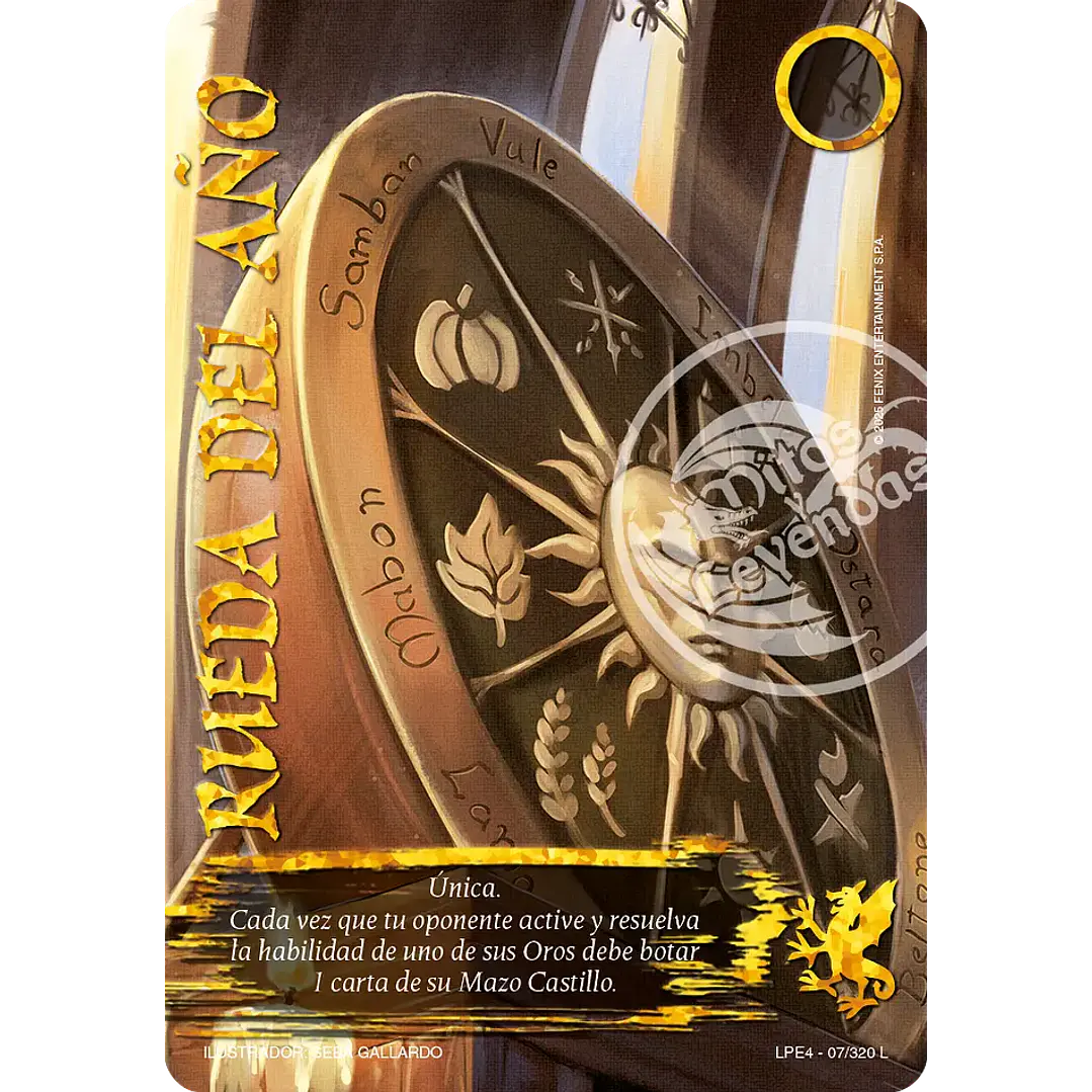 RUEDA DEL AÑO (LPE4 - LEGENDARIA) 1